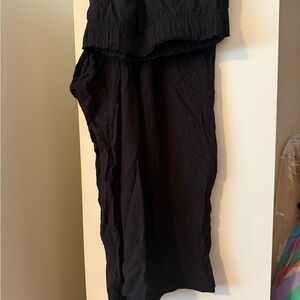 Black Wide-Leg Pants